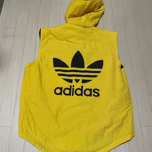 아디다스 9OS 빈티지 올드스쿨 리버시블 조끼 베스트 바스락