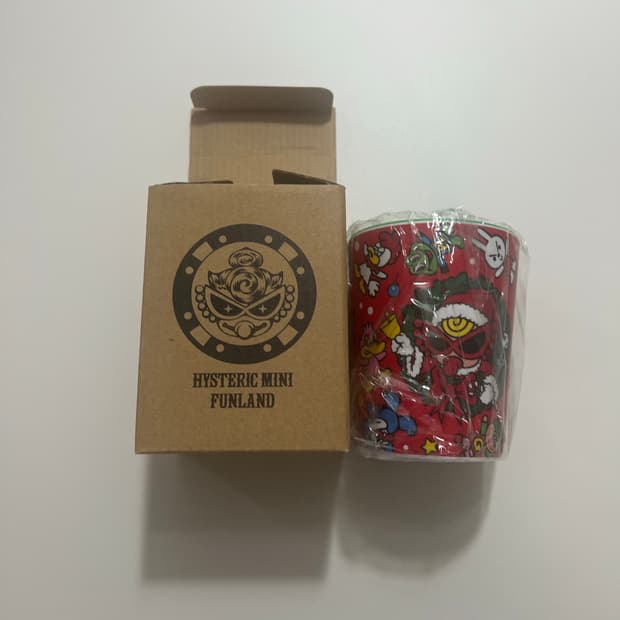 히스테릭 미니 크리스마스 멜라민 컵 히스테릭 글래머