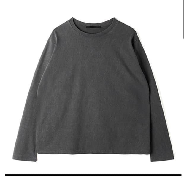 Htae 90s Basement Long Sleeve Aged Black