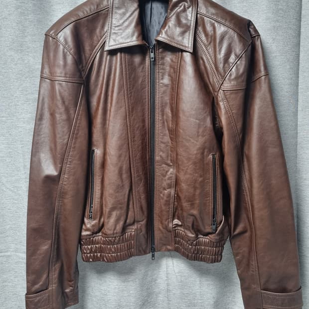 엘무드 블레이즈 카우하이드 레더자켓 46  새상품