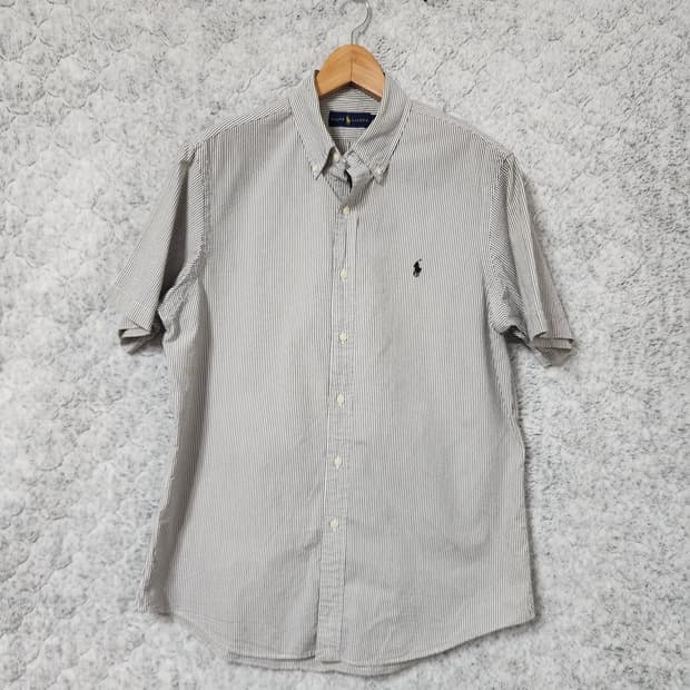 G725 [L] 폴로 랄프로렌 반팔 남방 셔츠