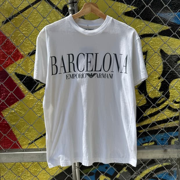 90s 아르마니 티셔츠