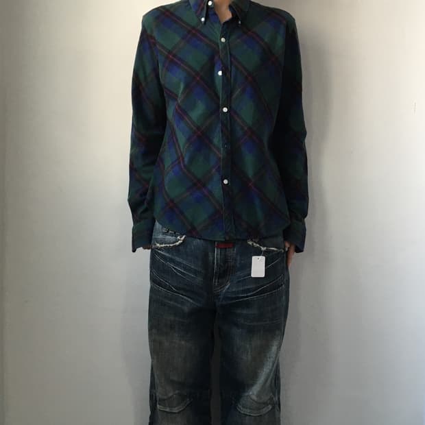 Polo check pattern shirt