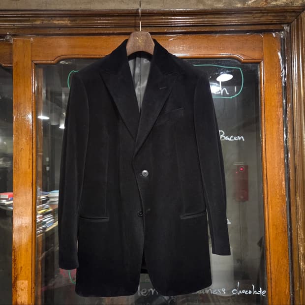 아르마니 꼴레지오니 벨루어자켓