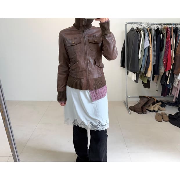 Goosecraft 양가죽 자켓