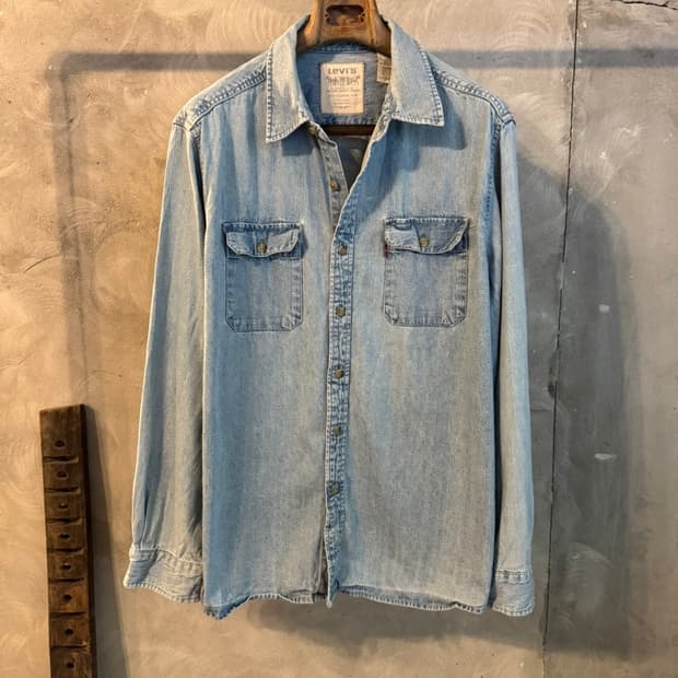 리바이스 데님 셔츠 105