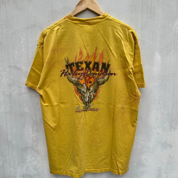 [할리데이비슨] •00s Vintage Texan Shirt