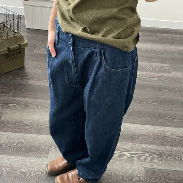 uniqlo jpn pintuck denim