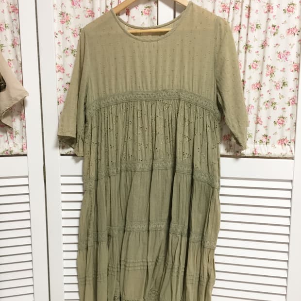 빈티지 히피에스닉 롱 블라우스