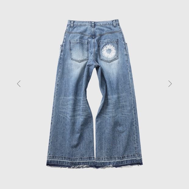 999휴머니티 빅 포켓 데님