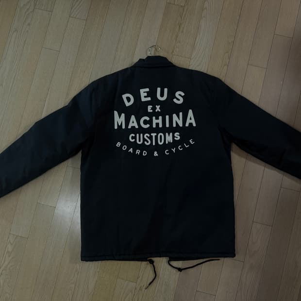 데우스 워크샵 코치자켓 L 블랙