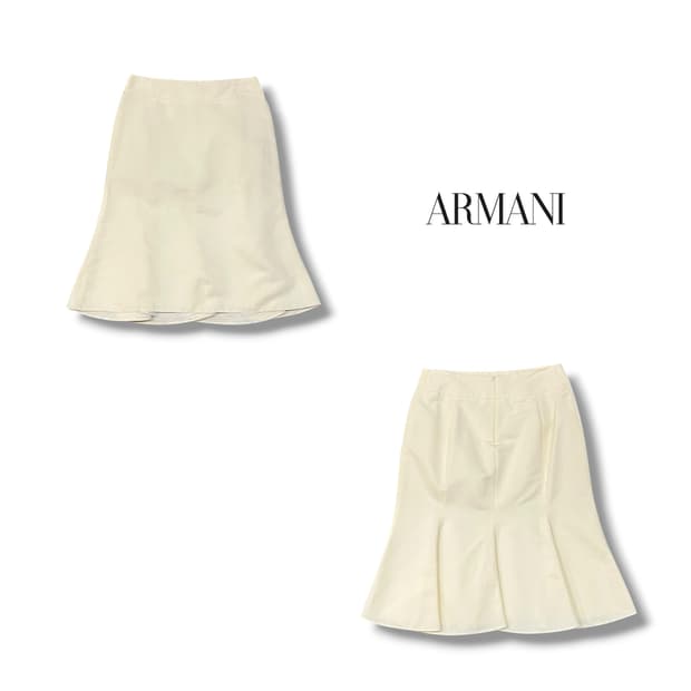  아르마니 꼴레지오니 플리츠 스커트 y14099