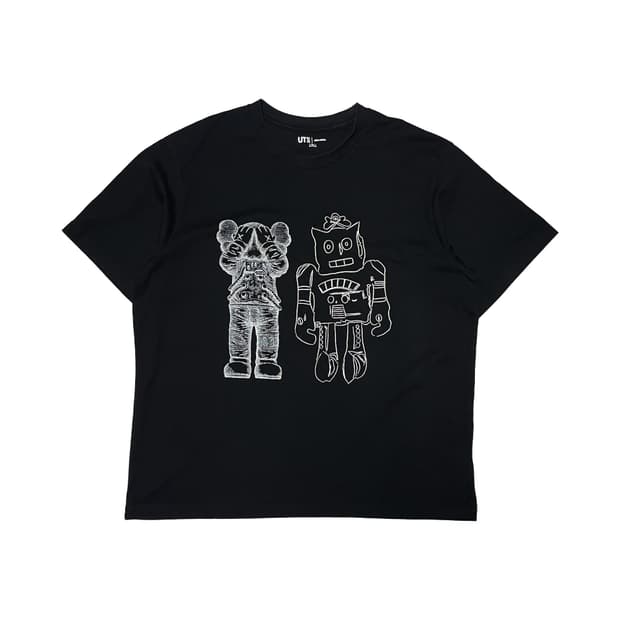 유니클로 카우스 앤디워홀 프린팅 반팔티