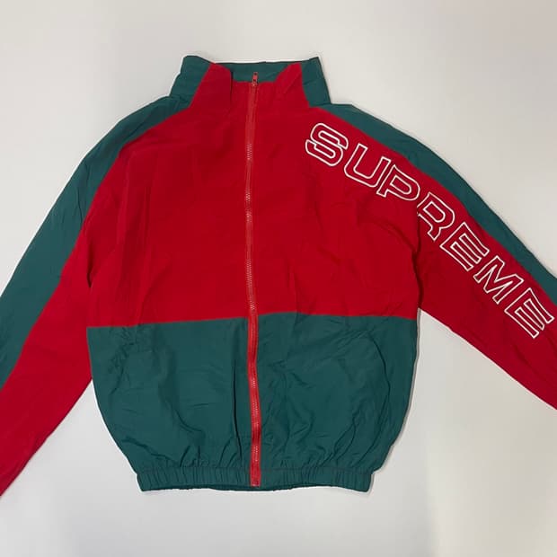 슈프림 컬러 블록 트랙 자켓