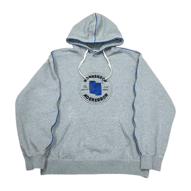 아더에러 X 컨버스 쉐입스 풀오버 후드티 그레이 M