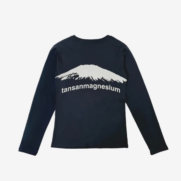 탄산마그네슘 마운틴 롱슬리브 네이비