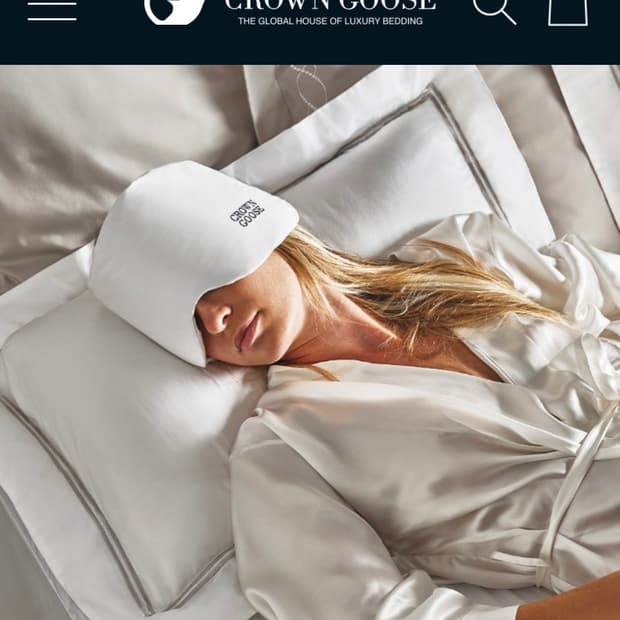 크라운구스 슬립 마스크 판매합니다!