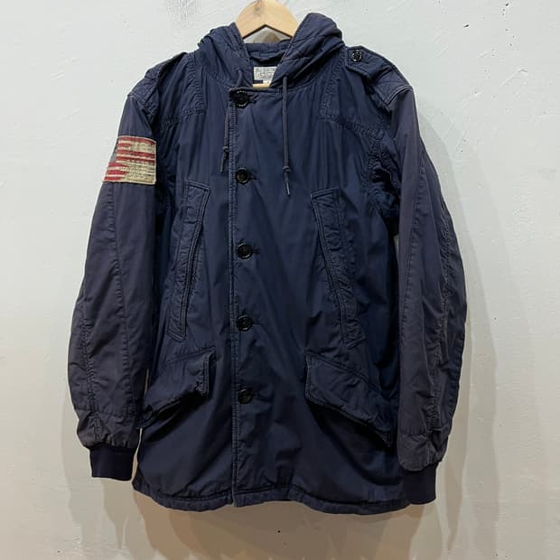 폴로진스 성조기 야상 자켓 네이비 