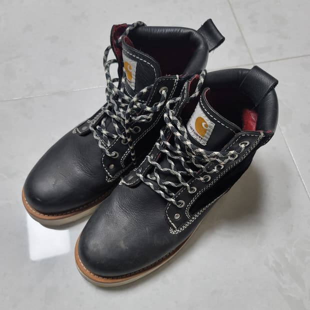 칼하트 블랙 워커 남성 265~270 상태굿

