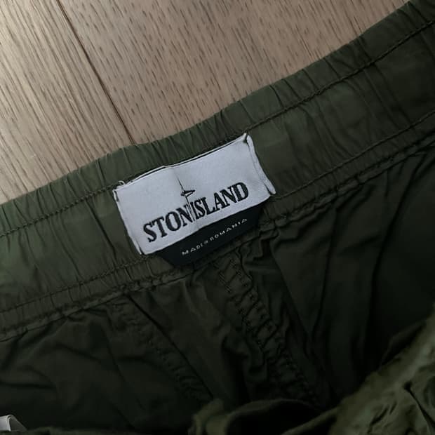 Stone Island 스톤아일랜드 카고 팬츠 바지 올리브 W29