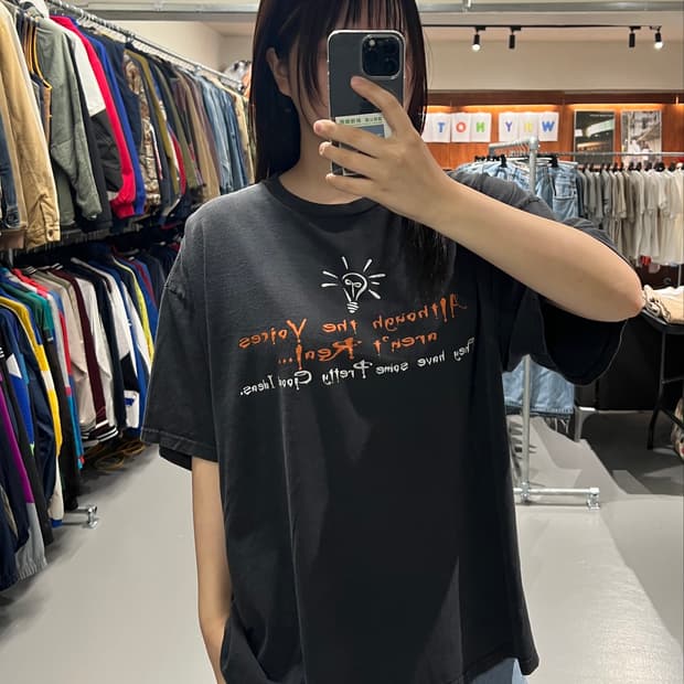 Vintage printing t-shirt