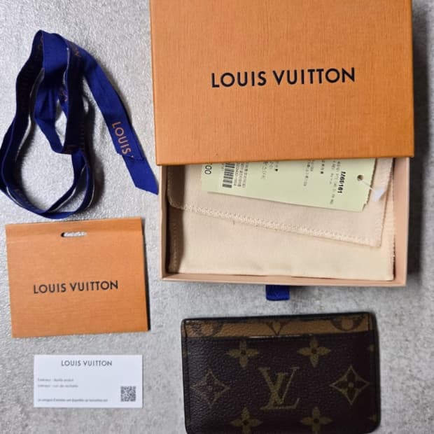 루이비통 모노그램 카드지갑