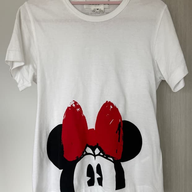 Comme des garcons 미니마우스 반팔