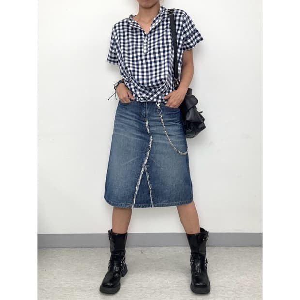 빈티지 데님 스커트 y2k