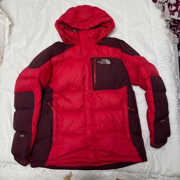 노스페이스 다운 패딩 700 레드(100-105)