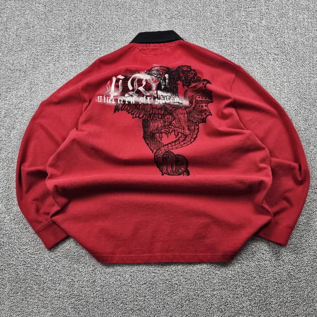 폴로랄프로렌 럭비티셔츠 ( XL ) / 9713