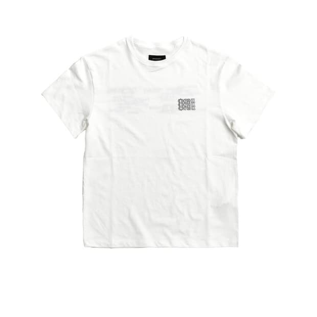 999humanity OKASHII HALF TEE 흰색 판매합니다
