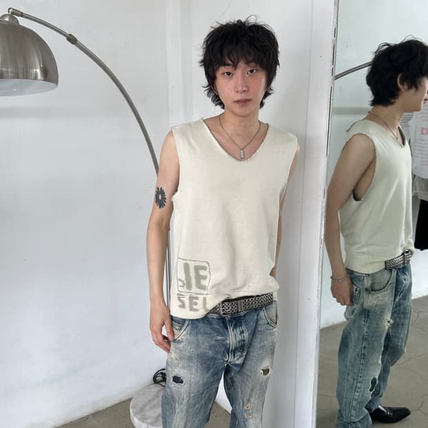 디젤 로우컷 슬리브리스