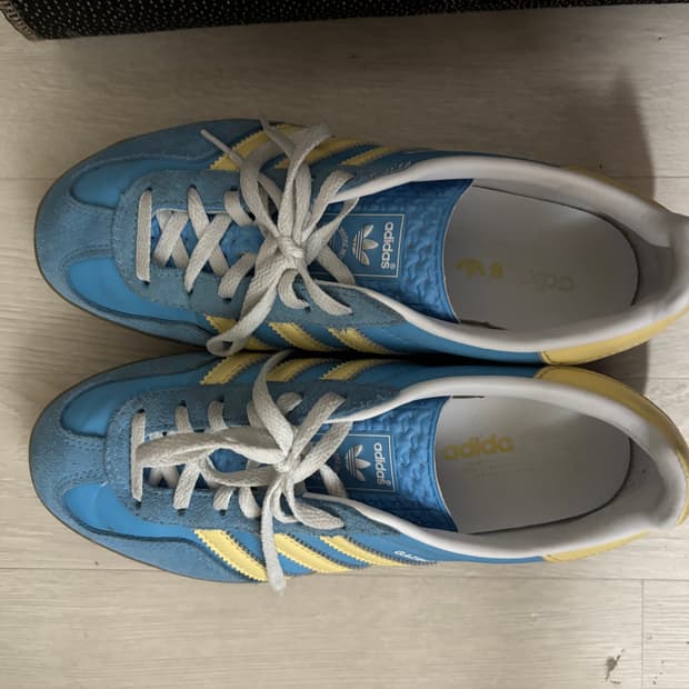 아디다스 가젤 인도어 세미블루 240 