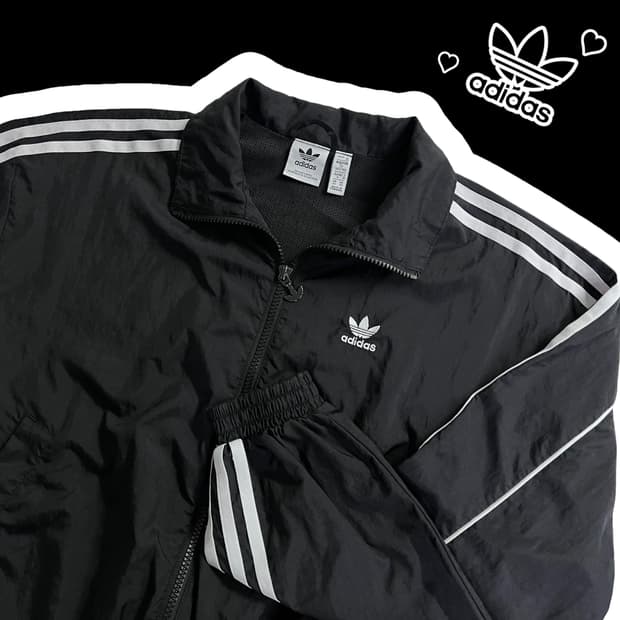 신형 아디다스 나일론 유로파 바람막이