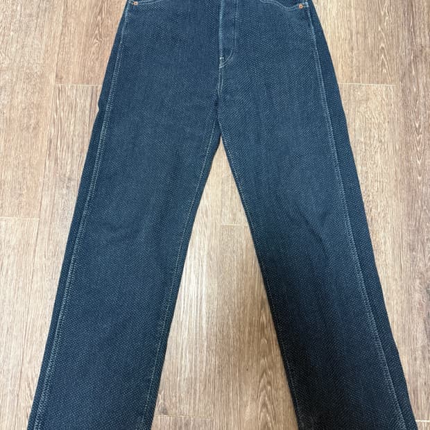 키바타 사시코 올드블루 데님팬츠 2사이즈