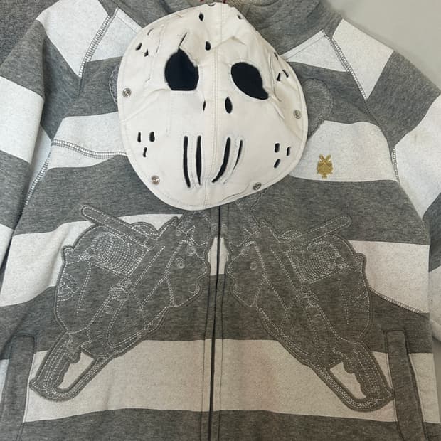 lrg 전기톱 피 후드집업