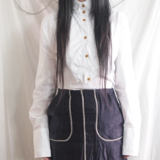 비비안웨스트우드 레드라벨 블라우스