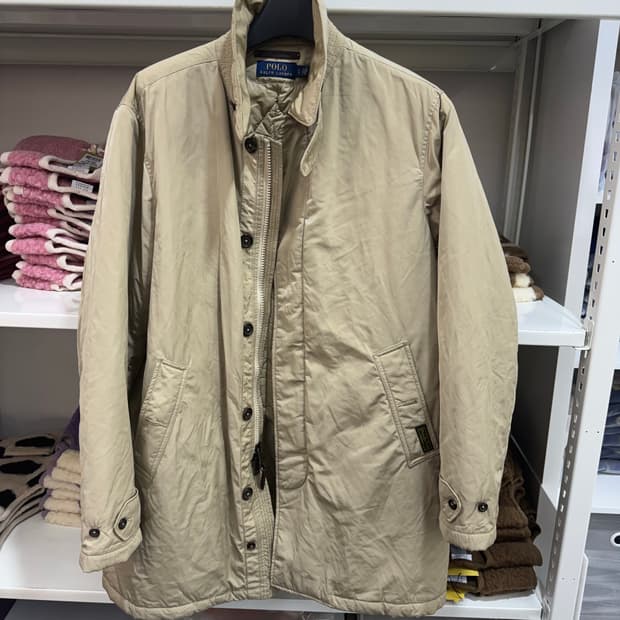 폴로 랄프로렌 누빔 코트 L