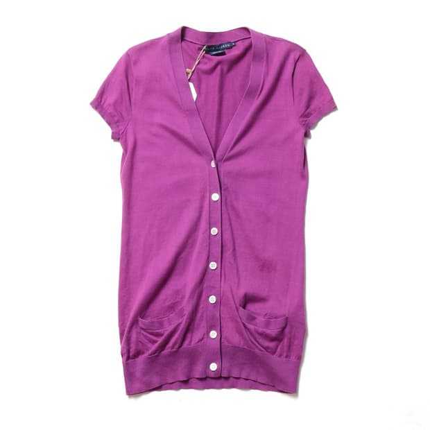 랄프로렌 Ralph Lauren Sleeveless Cardigan 

