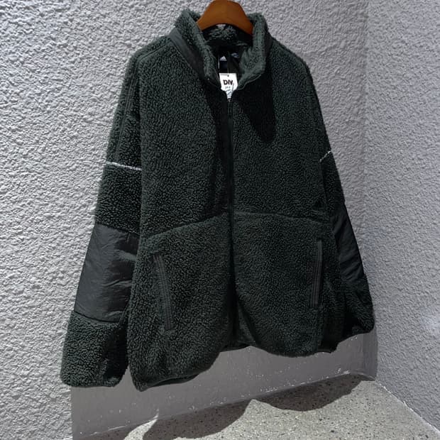 아디다스 플리스 집업