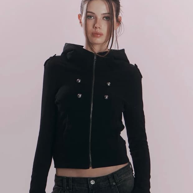 구매))) 플리즈노팔로우 밀리터리 후디