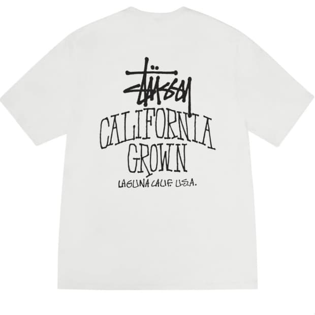 스투시 캘리 그로운 반팔