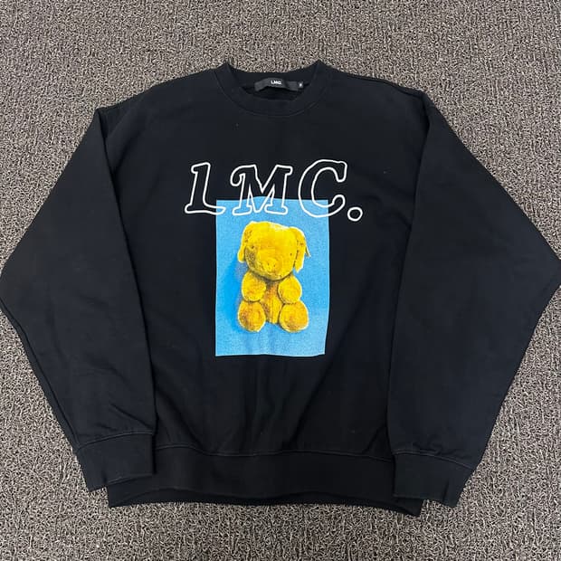 LMC 엘엠씨 맨투맨 블랙 M