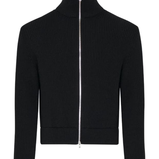 마르지엘라 니트 집업 L