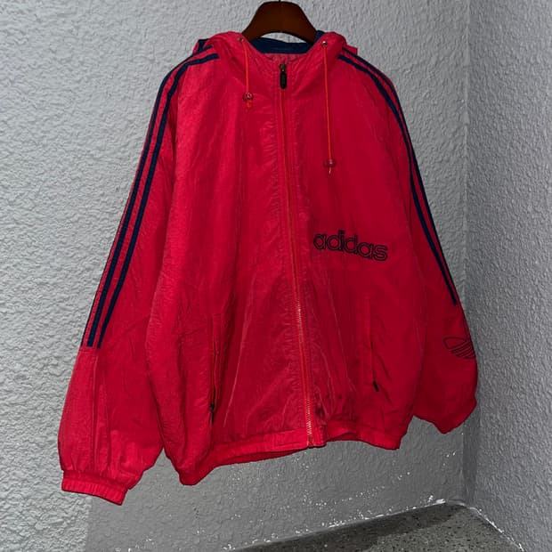 아디다스 올드스쿨 후드 봄버자켓