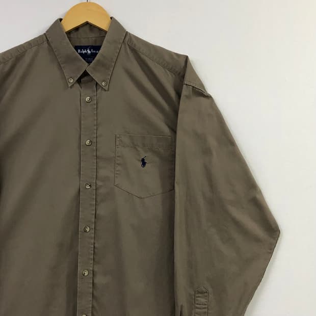 XL 폴로 솔리드코튼 셔츠