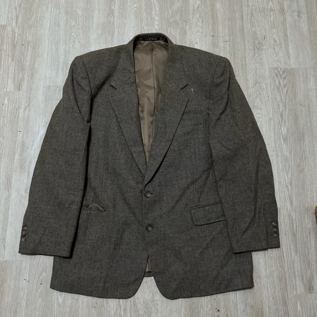 플레이보이 남성 모직 블레이저 자켓 L/100