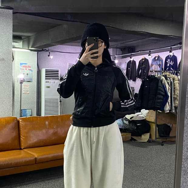 아디다스 00s 오리지널 후드 져지 B3180