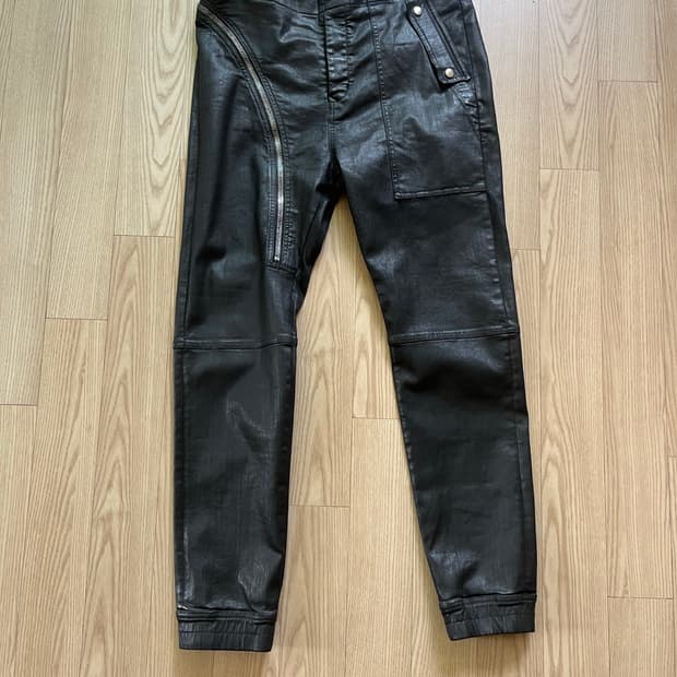 릭오웬스 air cut black wax