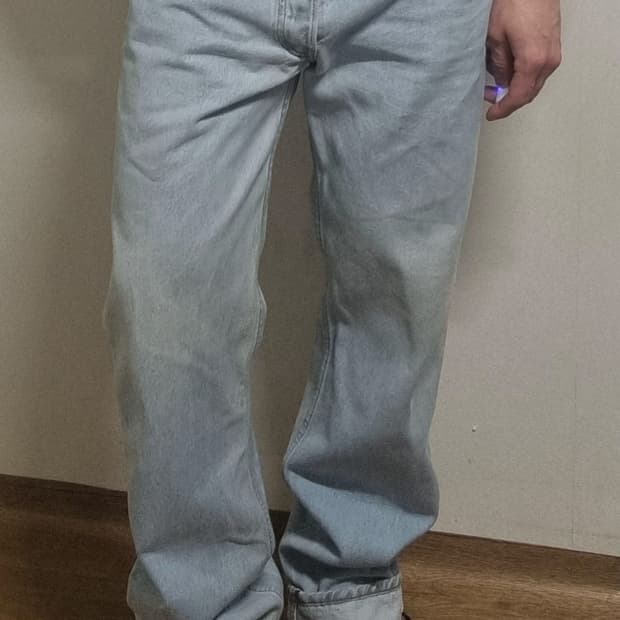 리바이스 501 made in usa 연청